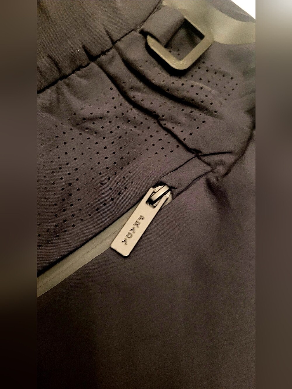 🇮🇹 Prada Black 🖤Nylon Shorts🩳 with Red Logo Panel✨️ - Picture 12 of 16